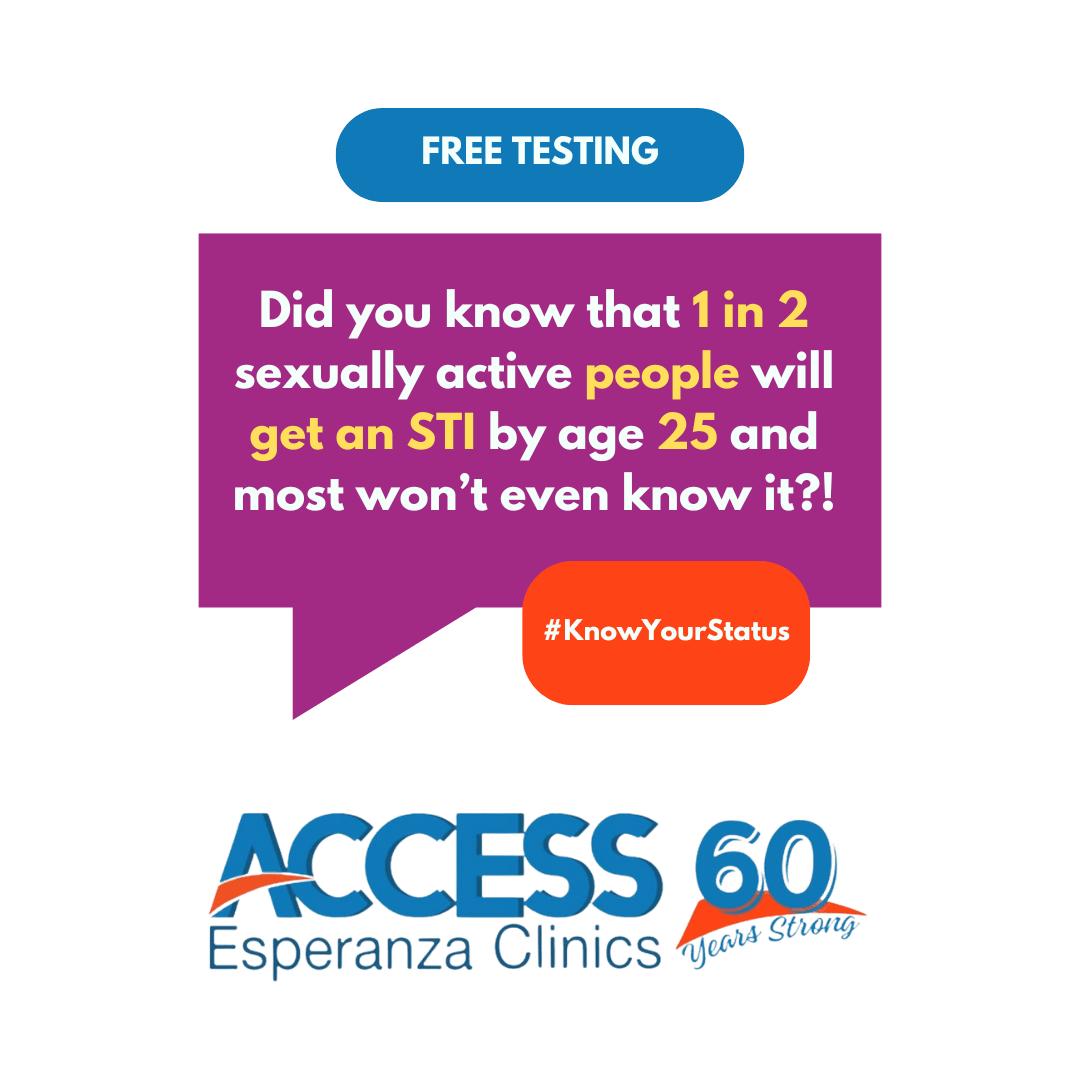 Did you know that 1 in 2 sexually active people will get an STD by age 25--and most won't even know it?